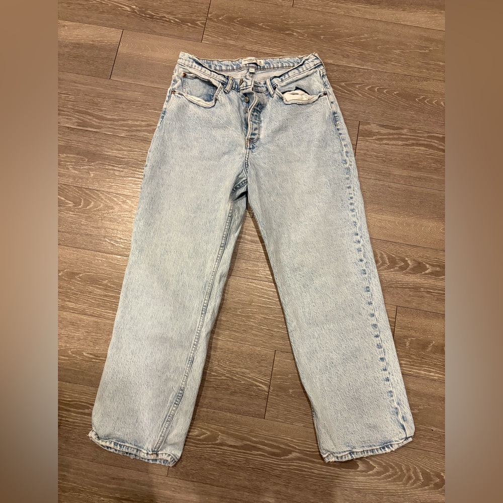 Abercrombie 90’s Baggy Low-Rise, Curve Love Jeans